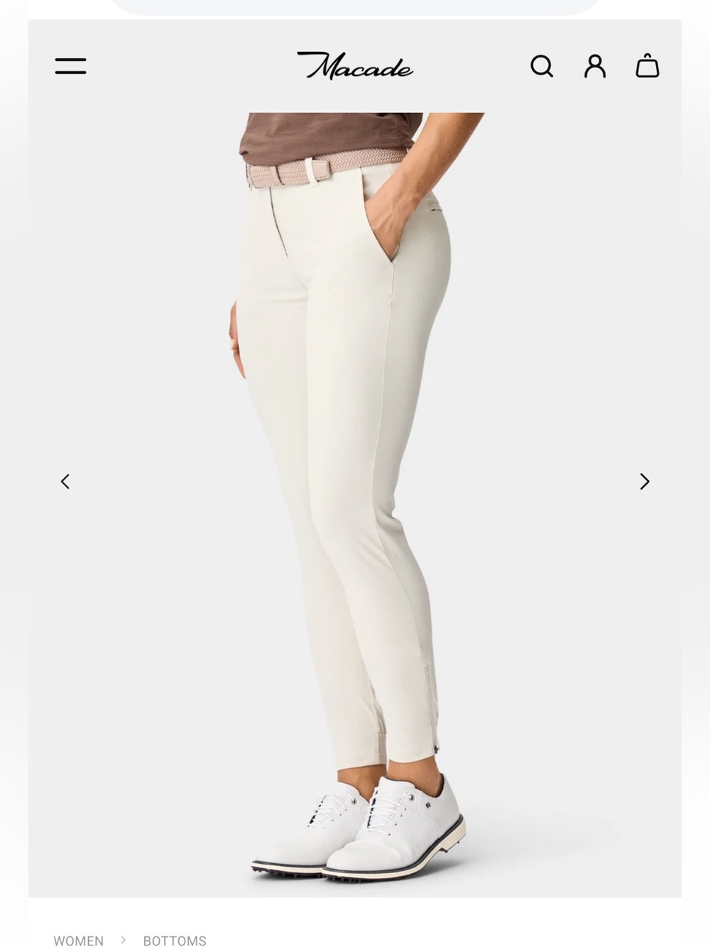 Macade golf Four-Way Stretch Jogger